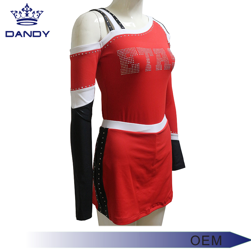 cut and sewn cheer uniform