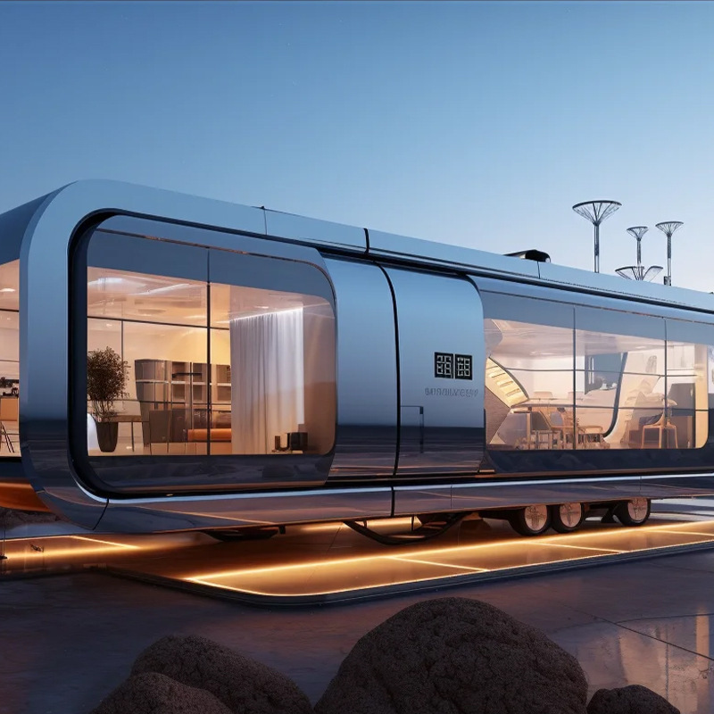 Modular Folding House for Scenic Area Hotels and Guest Pods