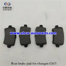 Rear brake pad for changan CS15