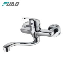 FUAO Environmental protection white kitchen sink faucets
