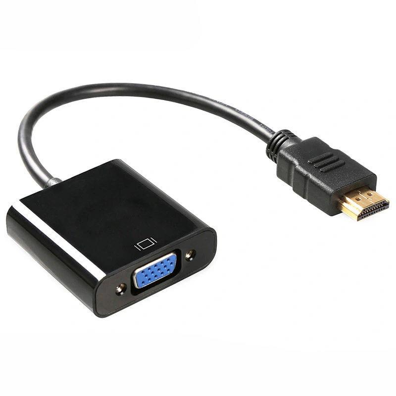 1080P Digital HDMI to VGA Line Adapter Male to Famale Converter for PC Laptop Tablet