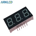 0.4/3 digit led display white-color