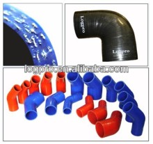 Silicone Hose 45 elbow reducer hose ID:6.5mm-125mm