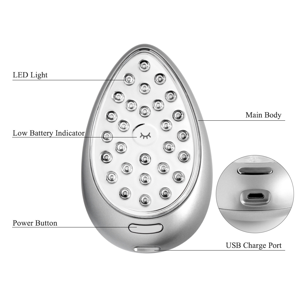 more details of LED light therapy device