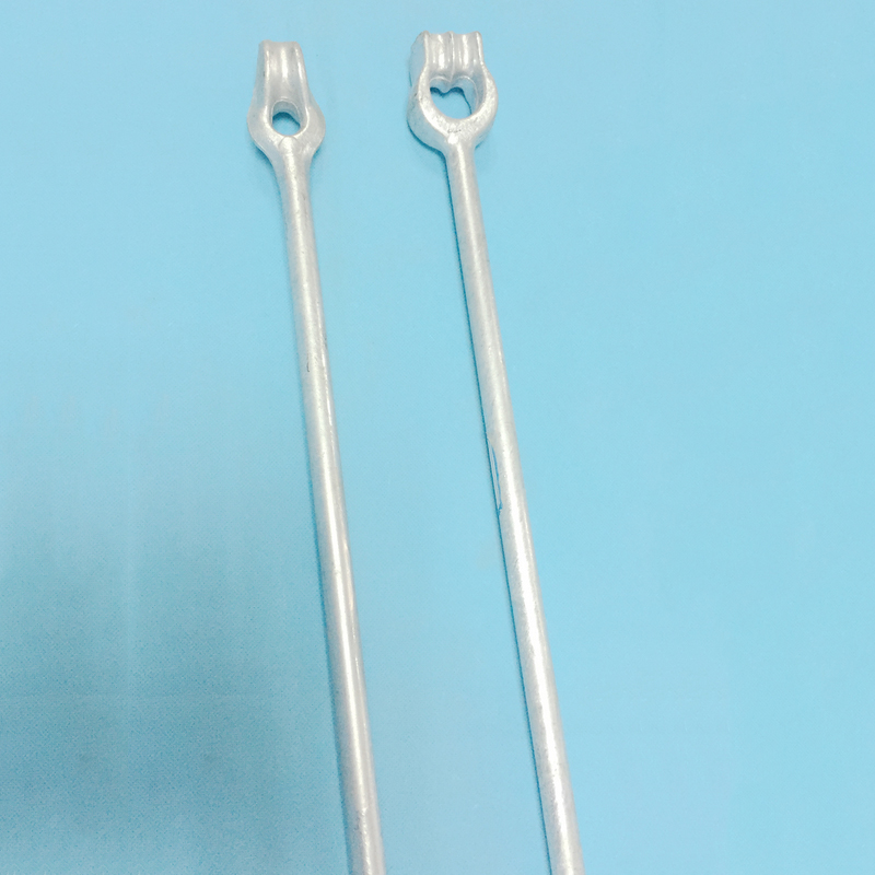 Horganyzott egyszálú gyűszűszemű horgonyrudak