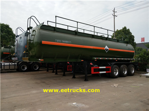 7000 Gallon 27T Hydrochloric Acid Tanker Trailers