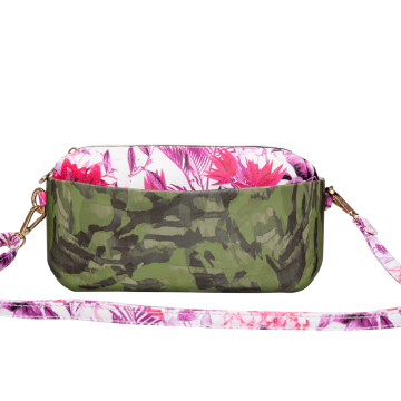 Camouflage printing crossbody messenger bag for girls