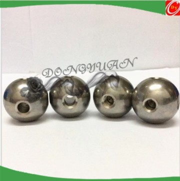 chrome steel ball with holes