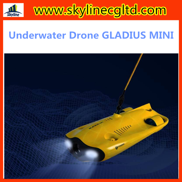 Underwater Drone GLADIUS MINI The world's first five-wheel drive miniature underwater submarine UAV submersible