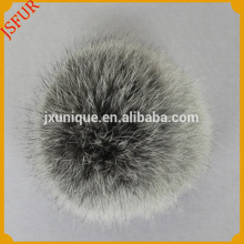 Fashion colorful for garment or handbag rabbit fur pom poms
