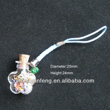 Mini Decorative Glass Bottles