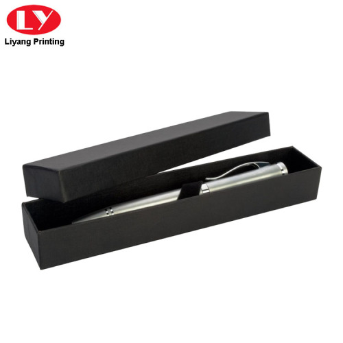 Pen Box Black Color with Die Cut Lid