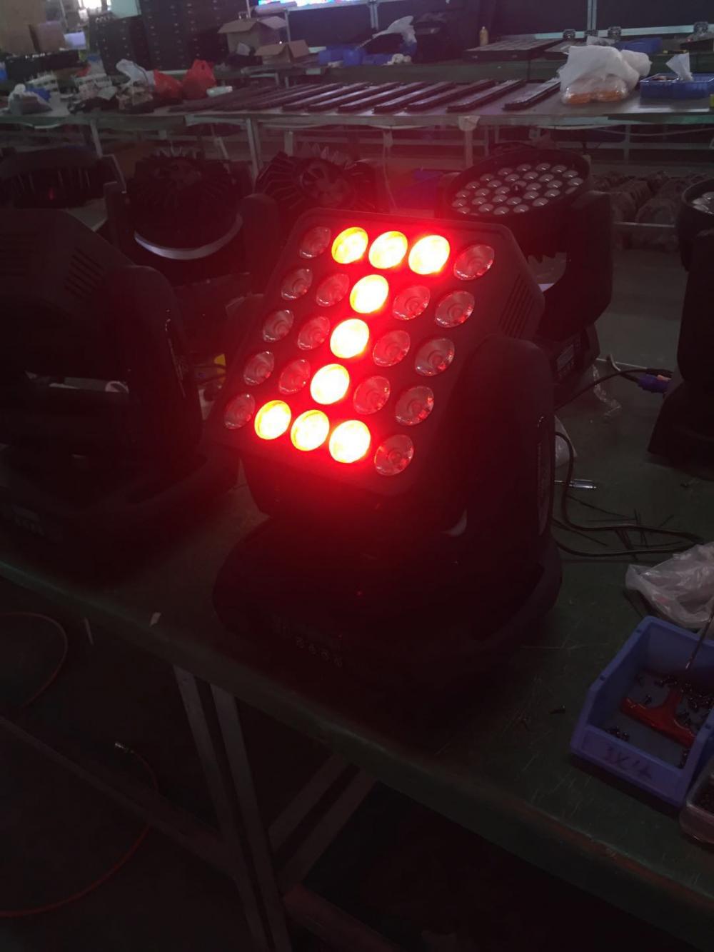 MATRIX 5X5 25x12W RGBW LED Pixel Ruchuła głowica