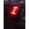 5x5 Matris 25x12W RGBW LED Pixel Hareketli Kafa