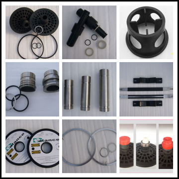Frp pressure vessel spare parts of membrane housing Three turning locking ring
