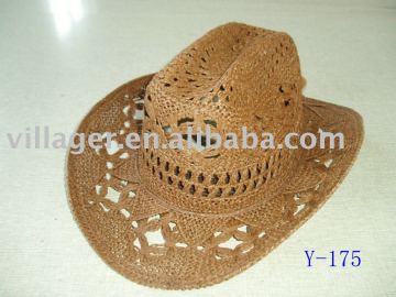 cowboy hat,straw hat
