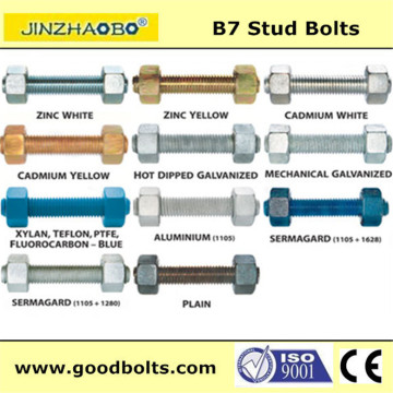 bolt fasteners B7 Stud bolt A 193 (ISO 9001:2008)