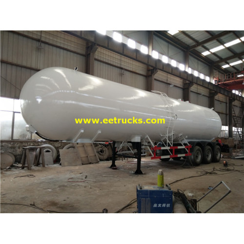 60000 Litres Tri-axle Propane Gas Trailer Tanks