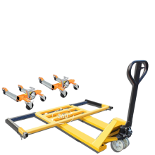 Manual Moving Device Management for Parking Lots and Trailers