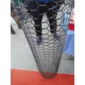 PVC سداسي Gabion شبكة المنسوجة غابيون الحجر قفص صندوق