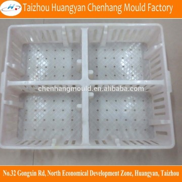 Taizhou hot runner plastic crate mould chicken crate mould