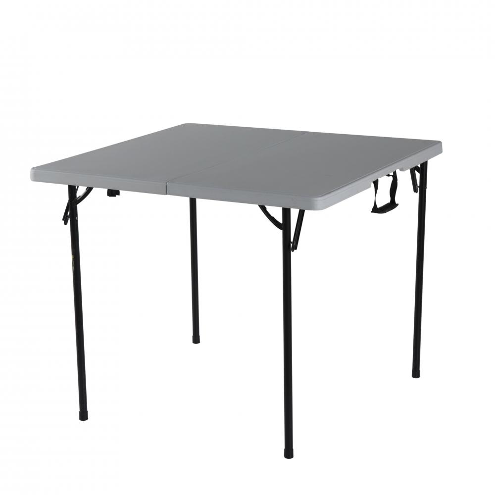 Plastic fold-able picnic table