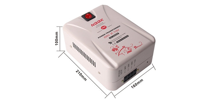 Input 110VAC -240VAC Output 110V or 220V 2000va power transformer for 110V to 220V