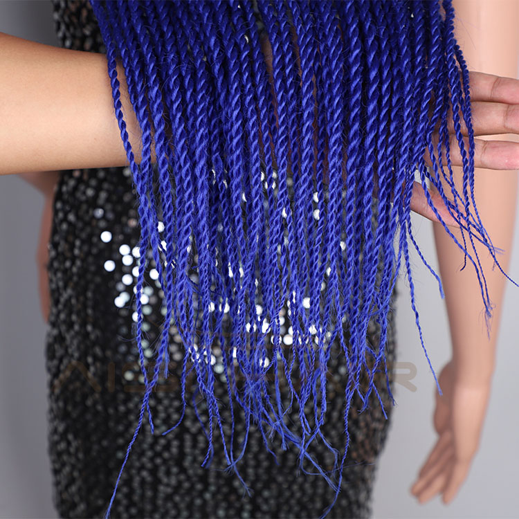 Aisi Hair Heat Resistant Synthetic Baseball Hat With Crochet Twist Braiding Hair Extension For Black Women Synthetic Hair Wigs