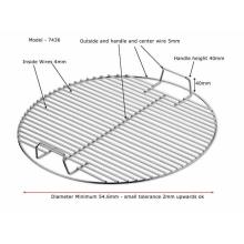 Rete promozionale per barbecue rotonda e quadrata per uso alimentare