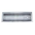 stainless steel wall mounted trough