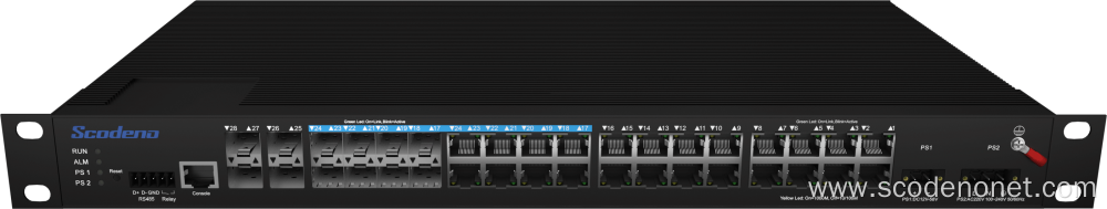 1U 10G Switch Managed Industrial Switch Combo Port 16/24/48ports Switch