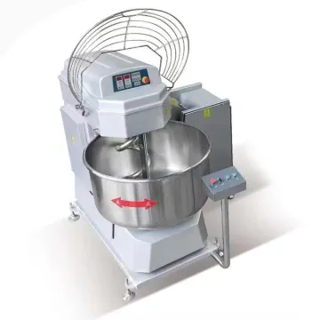 Electric 400kg Bread Knead Dough Mixer Horizontal Cheap Industry Flour Mix Machine
