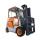 Full-closed Cabin Electric Safe Counterbalanced Forklift