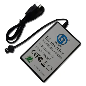 1800mAh Rechargeable EL Inverter for EL Wire and Backlight