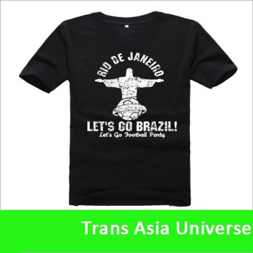 Custom High Quality Cheap cotton polyester tshirt