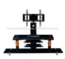 Glass TV Stand with Bracket for 32 to 52 inches Plasma LCD TV