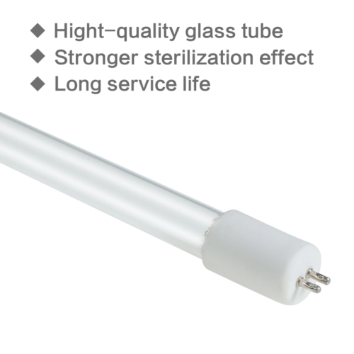 Tube en verre transparent T5 UVC