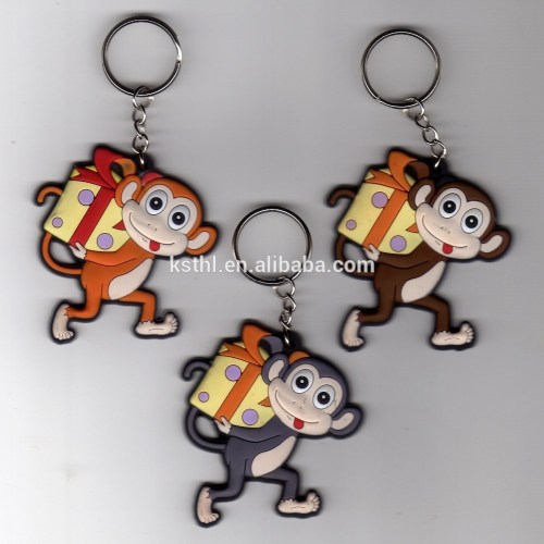 Hot Sale Rubber Custom Keychain with Fashion Design