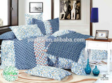 100% cotton twill 3d reactive printing bedding set bed cover set