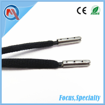 New Popular Custom Round Metal Shoe Laces Aglet