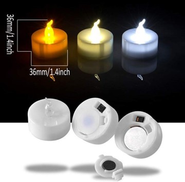 Outdoor flameless candles tealight candle flameless