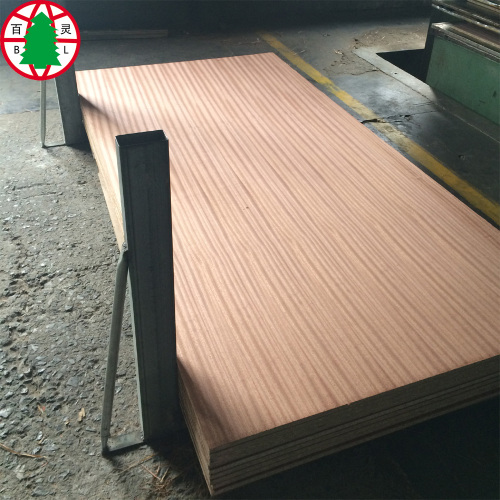 sapele veneer MDF ván 18mm để sử dụng đồ nội thất