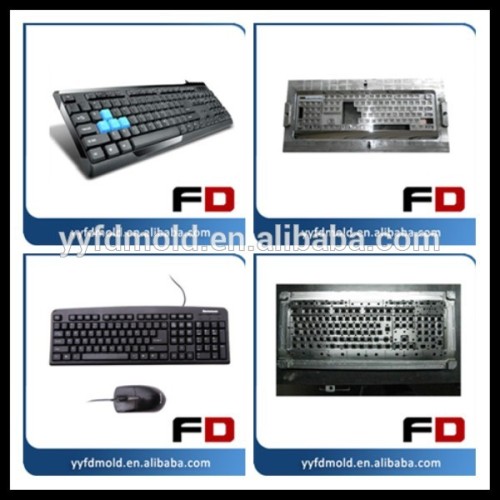 Professional design cheap plastic injection keyboard mold