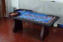 96inch real wood with 18inch roulette wheel roulette table