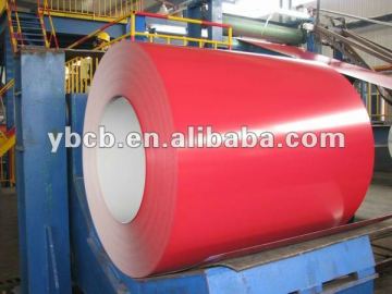 RED color steel sheet