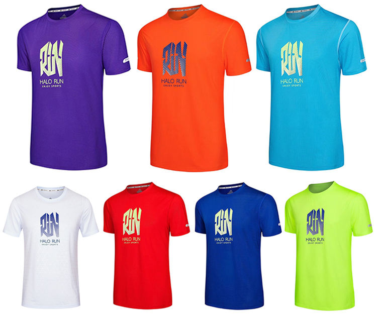 Cheap Gym Fit Quick Dry Polyester Running T-shirt Ladies Plain Custom Sport T Shirt