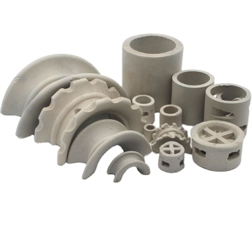 Factory Price Ceramic Super Intalox Saddle Rings for Scrubber Towers