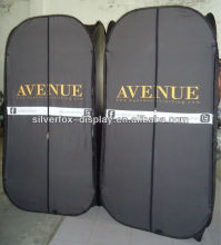 Portable dressing room with logo printing