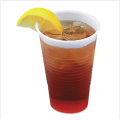 Cold drinking plastic PP cups with lids