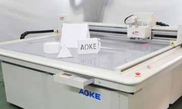 Leather wallet sample maker cutter plotter